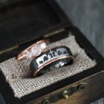 Praying Cowboys Rings, Couple Wedding Bands, Cowboys Rings - Image 4