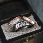 Praying Cowboys Rings, Couple Wedding Bands, Cowboys Rings