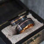 Couple Rings, Black Wedding Bands, Matching Wedding Rings