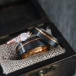 Couple Rings, Black Wedding Bands, Matching Wedding Rings