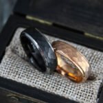 Hammered Wedding Bands, Hammered Rings, Couple Wedding Rings, Matching Rings - Image 3