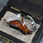 Wood Wedding Bands, Wood Rings, Couple Wedding Rings, Matching Rings