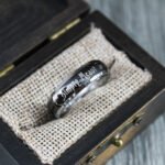 Simply Meant To Be Ring, Simply Meant To Be Wedding Band, Black Wedding Band