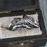 Simply Meant To Be Rings, Simply Meant To Be Wedding Bands, Black Wedding Bands