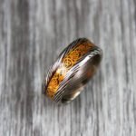 Damascus Steel Ring, Damascus Steel Wedding Band, Damascus Steel Wedding Ring