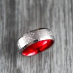 Til Valhalla Rings, Til Valhalla Wedding Bands, Vikings Couple Rings - Image 4