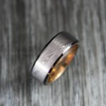 Damascus Steel Ring, Damascus Steel Wedding Band, Damascus Steel Wedding Ring