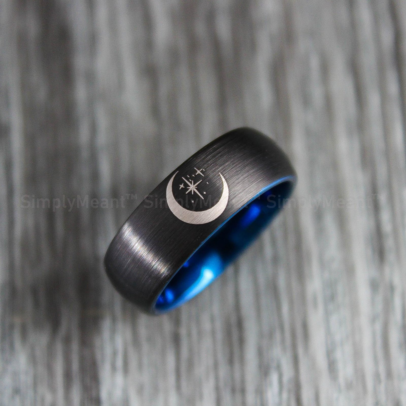 IMG_1650 Sun and Moon Ring, Sun and Moon Wedding Band, Sun and Moon Jewelry - Image 1