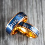 Simply Meant To Be Rings, Simply Meant To Be Wedding Bands, Rose Gold Wedding Bands - Image 4