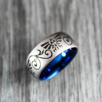 Zelda Wedding Ring, Legend of Zelda Wedding Ring, Zelda Jewelry, Gamer Ring