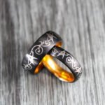 Star Trek Wedding Rings, Starfleet  Wedding Rings, Starfleet Jewelry, Star Trek Rings - Image 4