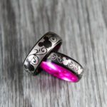 Mickey Mouse Rings, Mickey Mouse Wedding Bands, Matching Couple Rings