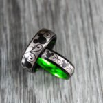 Mickey Mouse Rings, Mickey Mouse Wedding Bands, Matching Couple Rings