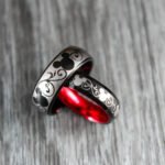 Mickey Mouse Rings, Mickey Mouse Wedding Bands, Matching Couple Rings