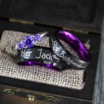 Her Jack His Sally Rings, Simply Meant To Be Wedding Bands, Couple Rings
