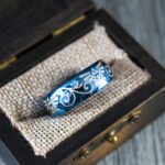 Zelda Wedding Rings, Legend of Zelda Wedding Rings, Zelda Jewelry, Gamer Rings - Image 3