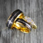 Barbed Wire Rings, Black Wedding Bands, Couple Ring Set, Matching Couple Rings