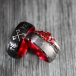 Til Valhalla Rings, Til Valhalla Wedding Bands, Vikings Couple Rings