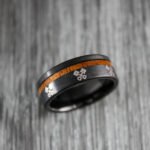 Mechanic Ring, Pistons Ring, Engine Ring, Mechanic Wedding Ring, Wood Wedding Band
